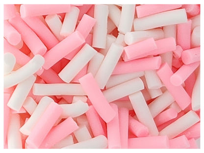 Sprinkles - Pink and White