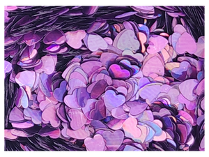 Heart - Purple Holographic 01